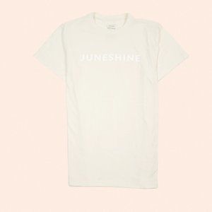 JUNESHINE organic tee- Natural Size Small